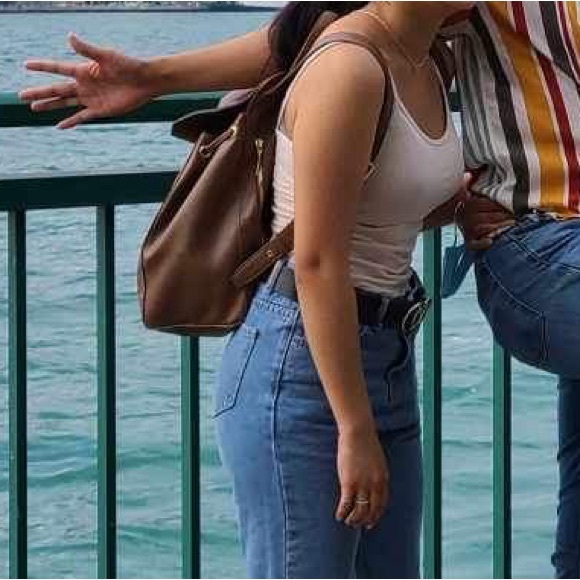 Brown Matt & Nat vegan leather backpack - Picture 12 of 12